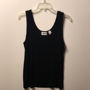 Chicos black dressy tank top 2